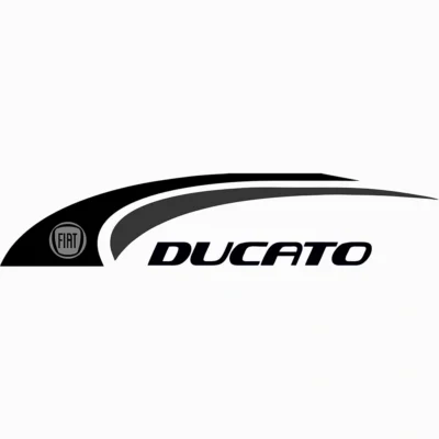 Naklejka Fiat Ducato L4H2 wzór 2 – widok naklejka